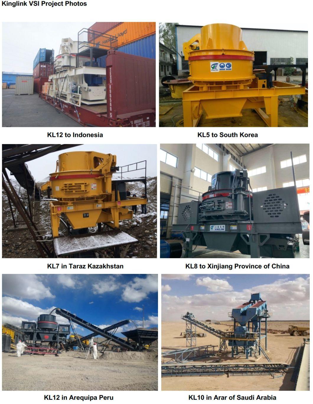 Rock Stone Jaw/Cone/Impact/VSI/Hammer/Roller Mobile Portable Crusher for Limestone/Granite/Riverstone/Basalt Quarry Crushing and Mining