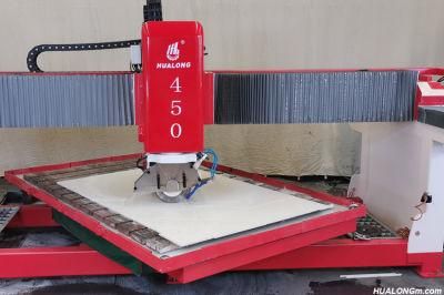 Hlsq- 450 45 Degree Cut Automatic Infrared Integrated Cutter Saw Bridge Cutting Machine for Kitchen Countertop