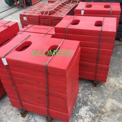 Mining Product Jaw Plate Toggle Check Plate for Jaw Crusher for Sale