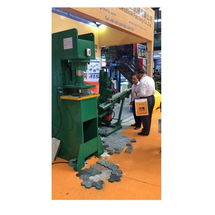 Hydraulic Stone Stamping Machine for Recycling Waste Stone Tiles