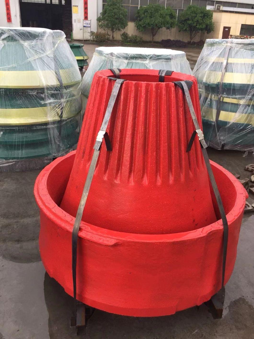 Hot Sale Mantle Socket Liner Bowl Liner for Cone Crusher