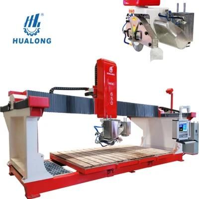 Stone Cutting Machine Italy CNC Control Automatic Marble Granite Machinery