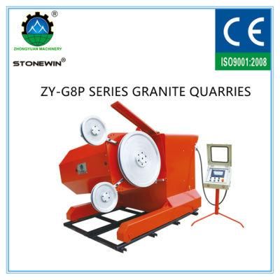 Powerful 90kw Factory Diamond Wire Saw Machine for Granite Cutting