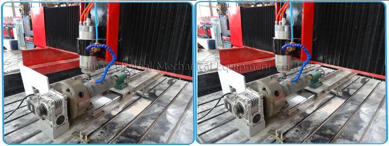 1300*1800mm 4 Axis Heavy Duty Stone CNC Router Engraving Machine