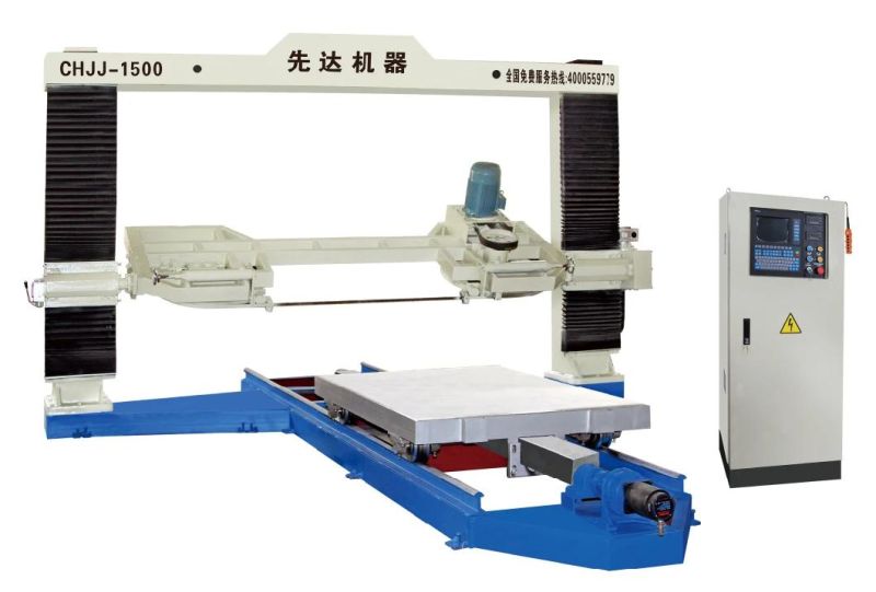 Chjj-1500 CNC Circular Slab Stone Cutting Machine