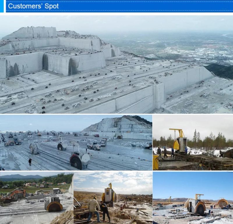 Hualong Double Blade Quarry Cutting Machine Stone Cutting Machine/Long Service Life, Marble Mine/Granite Mine/Quarry Cutting Machine in Stone Machinery