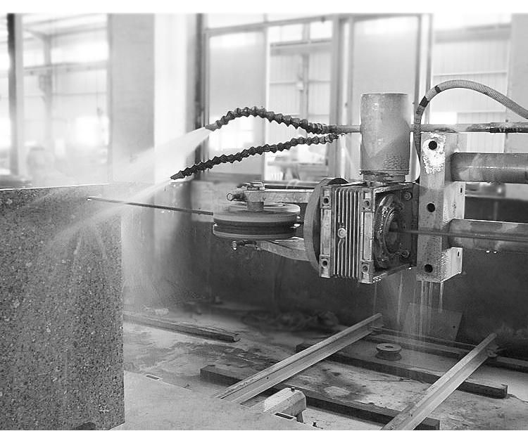 Automatic Small CNC Granite Wire Saw Cutting Machine