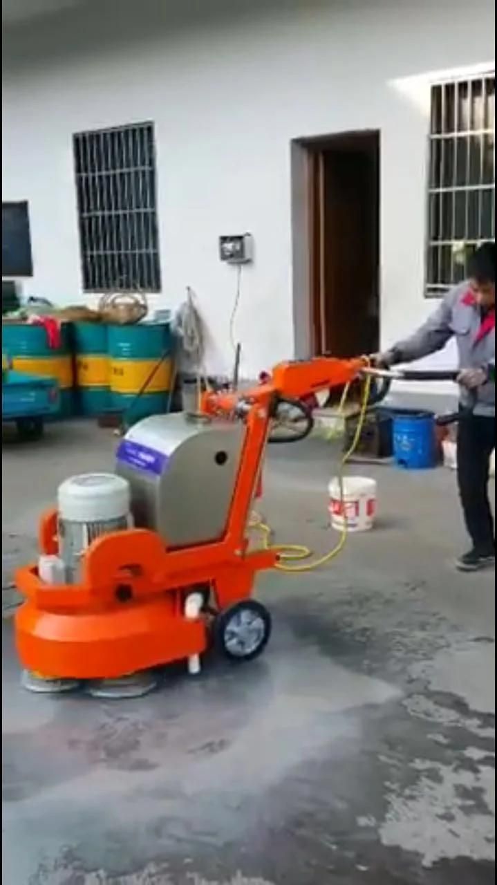 Grout Stones Floor Grinder 380V 12heads Marble Concrete Floor Grinding Machine