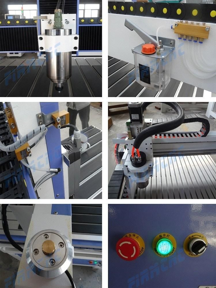 Mini High Precisional Granite Crafts CNC Engraving Router Machine 6090