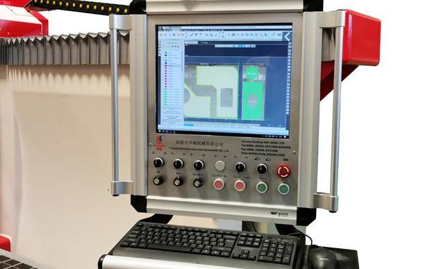 Hualong Pre-Programmed CNC Stone Cutting Machine in CNC Machining, CNC Marble Cutting Machine Siemens Schneider