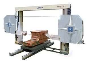Stone Wire Saw Cutting Machine for Making Granite Marble Shapes Precision Cuts (WS2000)
