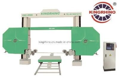 CNC Diamond Wire Saw Shaping Machine Stone Concrete Pipes Profiling Machine