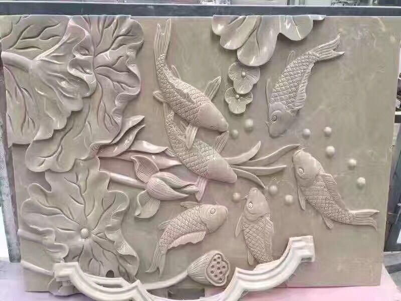 3D Relief Ceranic Material Engraving CNC Router Machine