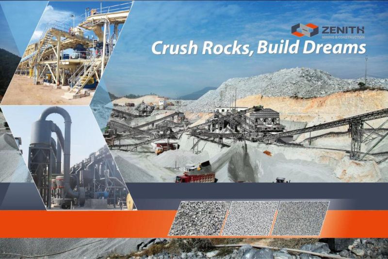 50-500tph Black Rock Crusher with High Quality