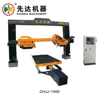 Chjj-1500 CNC Arc Marble Shaped Slab Bandsaw Cutting Machines