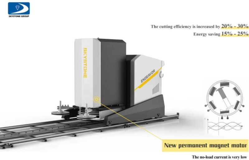 55kw Quarry Cutting of Natural Stone Wire Saw Machine