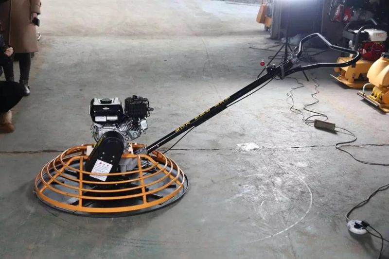 Hand Push Gasoline Concrete Power Trowel Cement Floor Polishing Machine