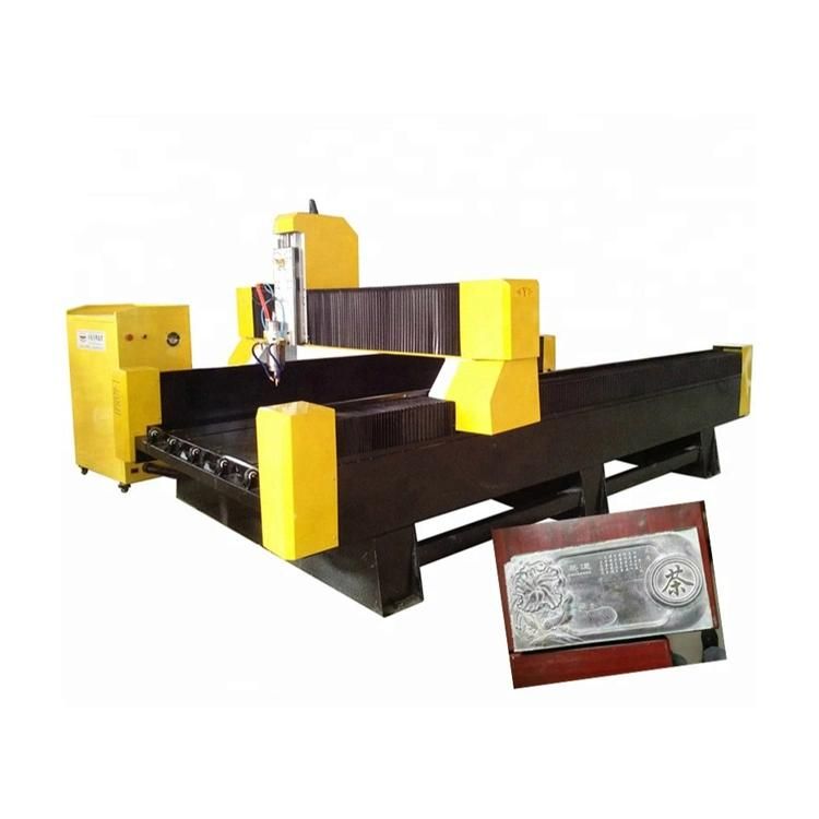 China Cheap Stone Cutting CNC Router 3D Stone Carving Machine Engraving Marble Granite