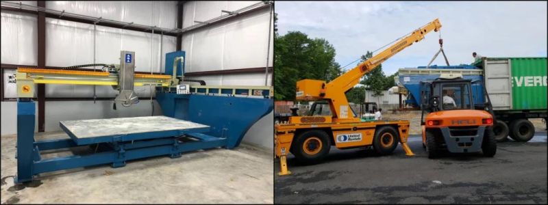 Automatic CNC Machine Stone Bridge Saw Cutting Granite Marble Quartz Countertops (XZQQ625A)