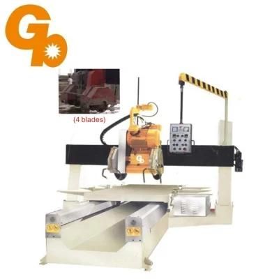 Four Blades Granite Stone Profile Machine Cutter