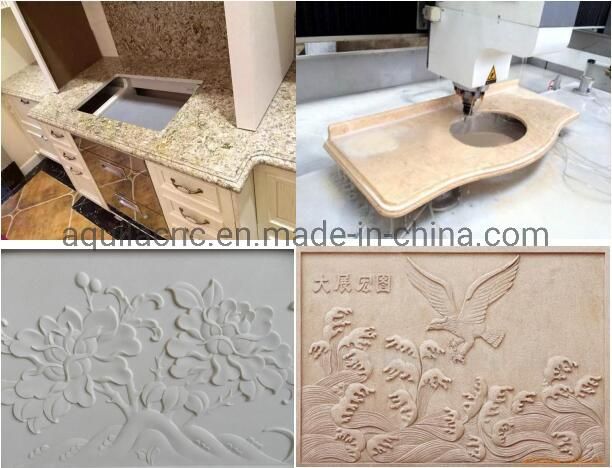 Bd1630-3t Multi Processing CNC Stone Engraving Machine Widely Used in Quartz Stone