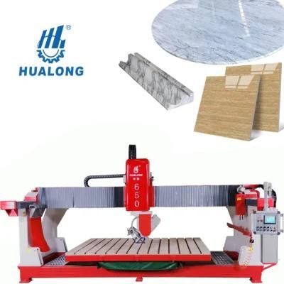 Cheap Bridge Stone Tile Cutting Machine Marble Bridge Saw Granite Slab Cutter Quartzite Countertops Tombstone Profiling Machinery with ISO/CE