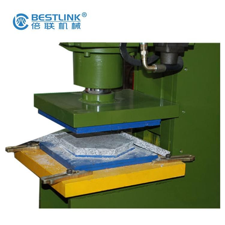 Natural Stone Hydraulic Stamping Machine for Splitting Slabs Special Shape