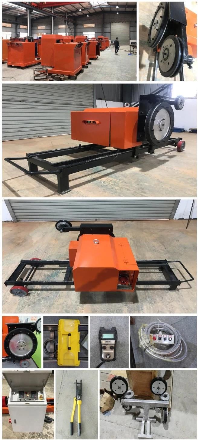 22 Kw Good Performance Wire Saw Machine Concrete Cutting Machine