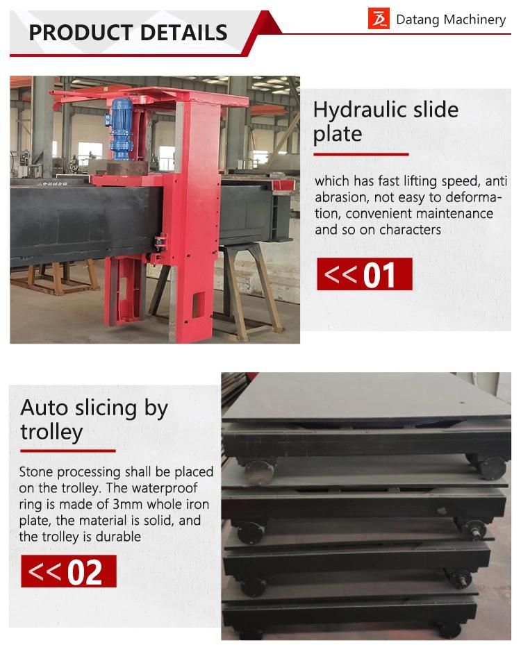 Datang Bridge Type Single Blade Stone Slab Block Cutting Machine