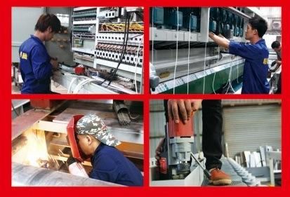 PLC Control Automatic Multi Disk Cross Straight Granite Slabs Cutting Machine