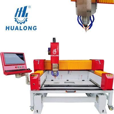 Multi-Function Marble Granite Countertops Sink Hole Drilling Edge Cutting Machine Atc Stone CNC Router Quartz Carving Engraving