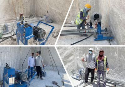 Hydraulic &amp; Pneumatic Down The Hole Drill for Stone Quarrying