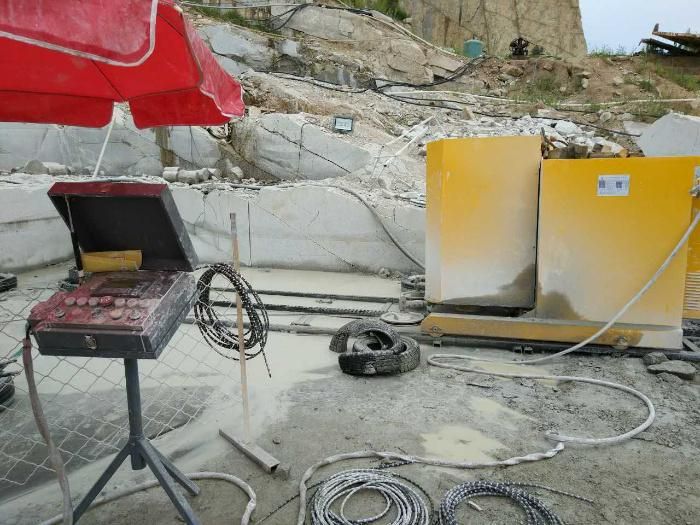 75 Kw Mining Equipment Diamond Wire Saw Machine for Granite Quarry
