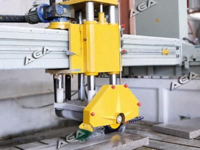 Stone Laser Miter Cutting and Polishing Machine for Granite Marble Tiles Countertop at Reasonable Price (HQ700)