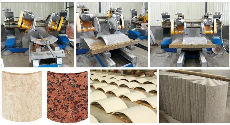 Xianda Four Blade Edge Cutting Machine for Circular Slab/ Marble & Granite Column Slab Cutting Machine