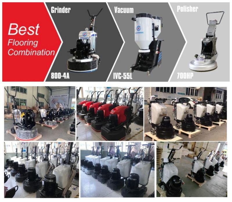 Electric Concrete Floor Grinding Machine with CE Certification