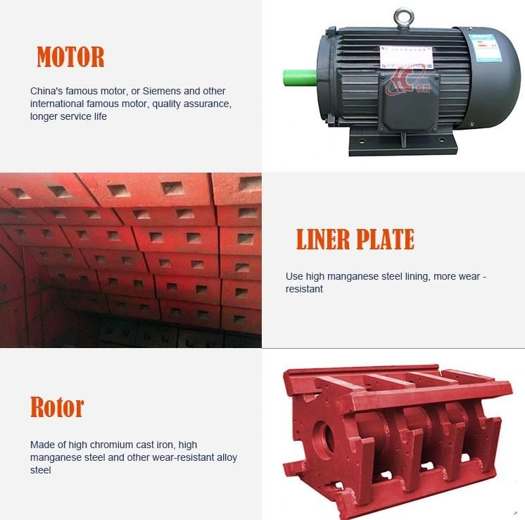 Shale Dolomite Limestone Graphite Rock Salt Stone Impact Crusher