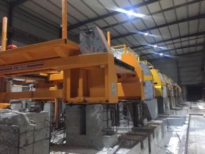 80 Blades Gang Saw Machine for marble Stone Cutter