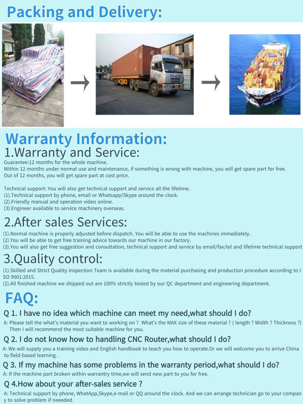 Bd1325A Hot Sale in Advertising Industry Granite and Marble Processing CNC Machine