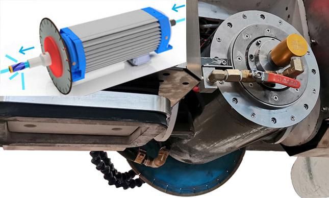Hknc-500 CNC Machine, Stone Cutting Machine with Laser Welded Diamond Saw Blade Siemens Schneider
