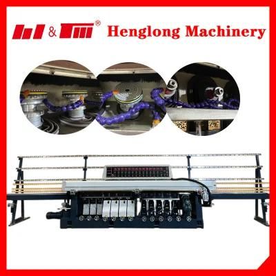 7500&times; 1000&times; 2000 mm 8head Sink Hole Edge Polishing Machine