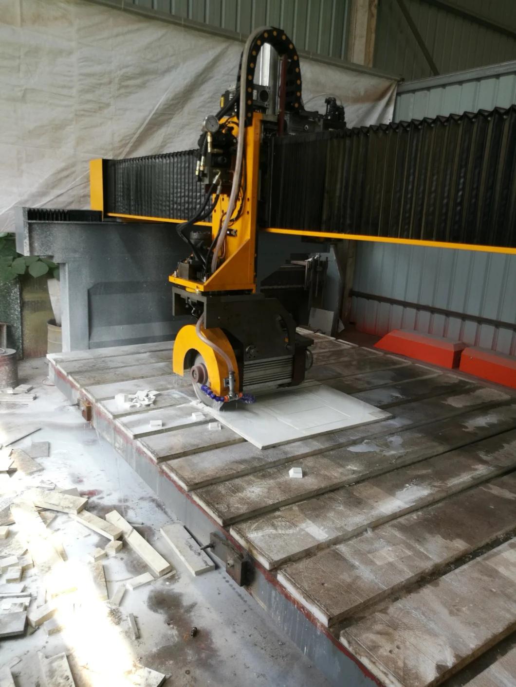 5 Axis Automatic Bridge Stone Cutting Machine for Granite Marble Quartz