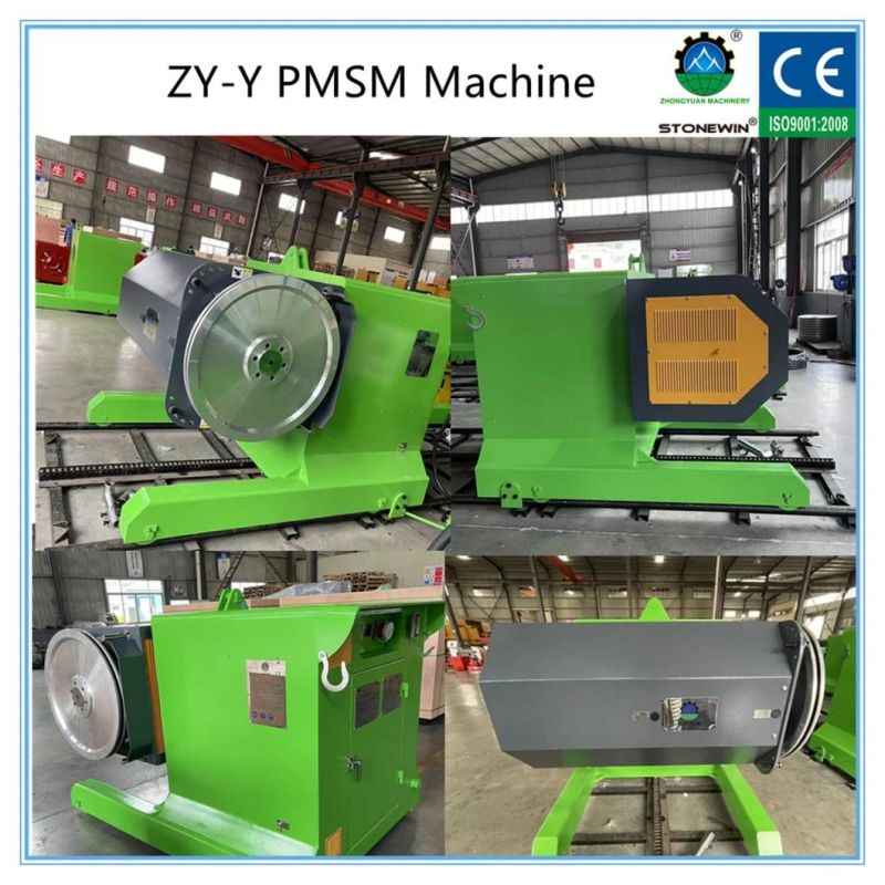 Low Cost Stone Quarrying Pmsm Wire Saw Machine