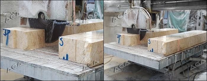 Automatic Stone Block Cutting Machine with Granite/Marble Bridge Cutter (HQ1200)