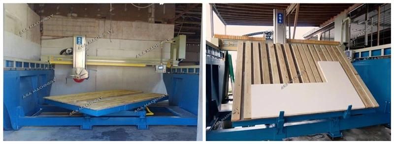 Top Quality Granite Quartz Marble Tile Bridge Cutting Machine for All Stone Countertop Vanity Top (XZQQ625A)