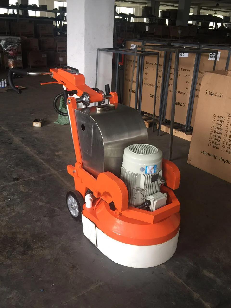 Grout Stones Floor Grinder 380V 12heads Marble Concrete Floor Grinding Machine