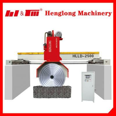 380V Hlld-2500 Multi Blade Blcok Granite Block Bridge Cutting Machine