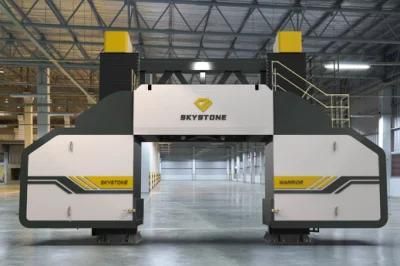 Block Stone Cutting Granite Multi Wire Saw Machine