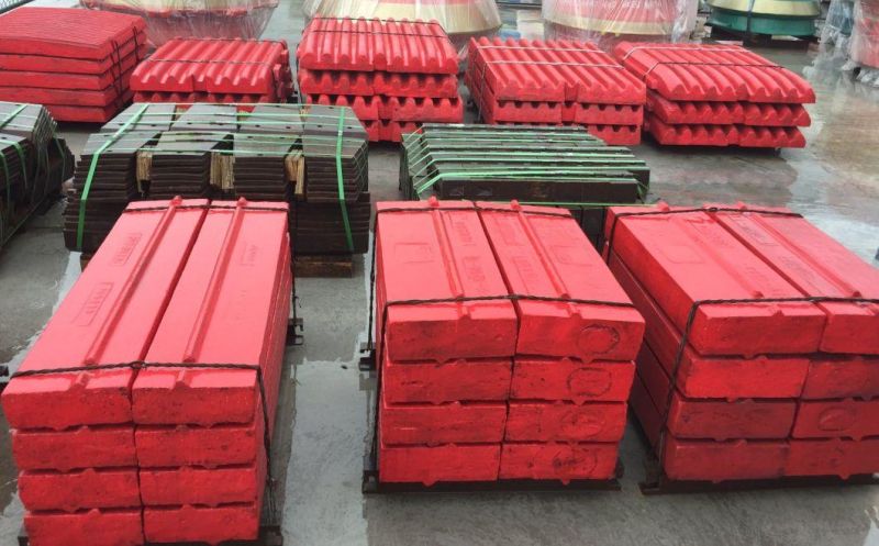 Jaw Crusher Wear Parts Jaw Plate for Shanbao Brand Crusher