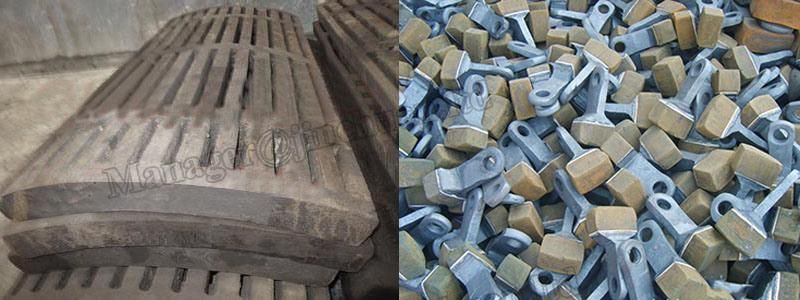 Zinc/Titanium/Tin Mining Crusher Hammer Head Manufacturer